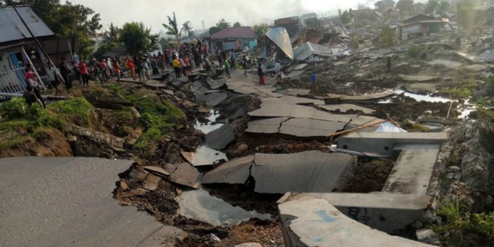 Ini Penyebab Terjadinya Fenomena Likuifaksi Tanah Bergerak Di