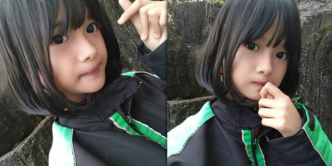 Foto Gadis Imut Pakai Jaket Ojol  Ini Viral Coba Tebak 
