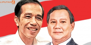 Adu Gaya Penampilan Jokowi Vs Prabowo di Arena Debat