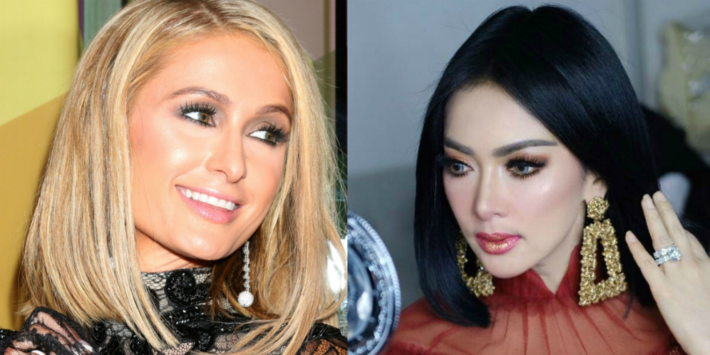 Gaya Kompak Syahrini dan Paris Hilton, Best Friend Goals!