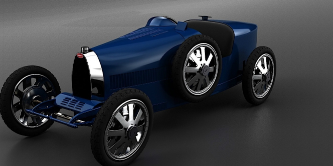 Bugatti Bikin Mobil `Mainan` Ayah dan Anak, Harganya Bikin Meringis