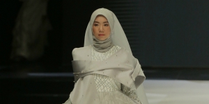 Gaun Muslimah Modern Pipit Pramudia, Sejuk Bak Embun Pagi