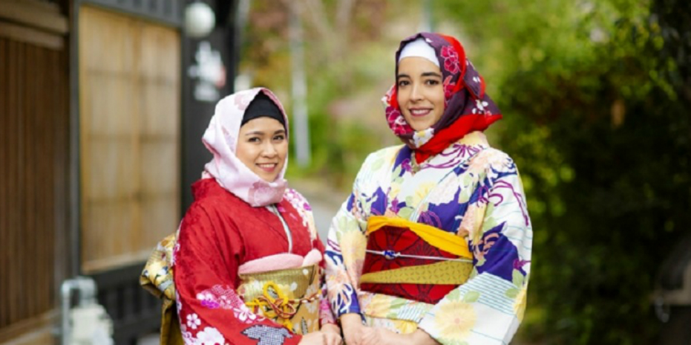 Manjakan Muslimah, Kyoto Sediakan Kimono Plus Wagara