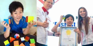 Bukan Tangan, Bocah 11 Tahun Ini Pemain Rubik Tercepat Memakai Kaki