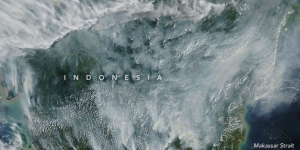 Seram! Ini Penampakan Kebakaran Hutan Indonesia dari Luar Angkasa