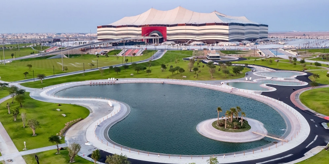 Stadion Mewah Al Bayt, Qatar Siap Sambut Piala Dunia 2022