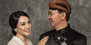Ahok Akhirnya Perlihatkan Foto Pernikahan dengan Puput Nastiti