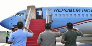Jokowi Terbang ke Natuna