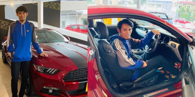 Viral Gamer Mobile Legends Beli Mustang GT500, Alas Kakinya Bikin Salfok