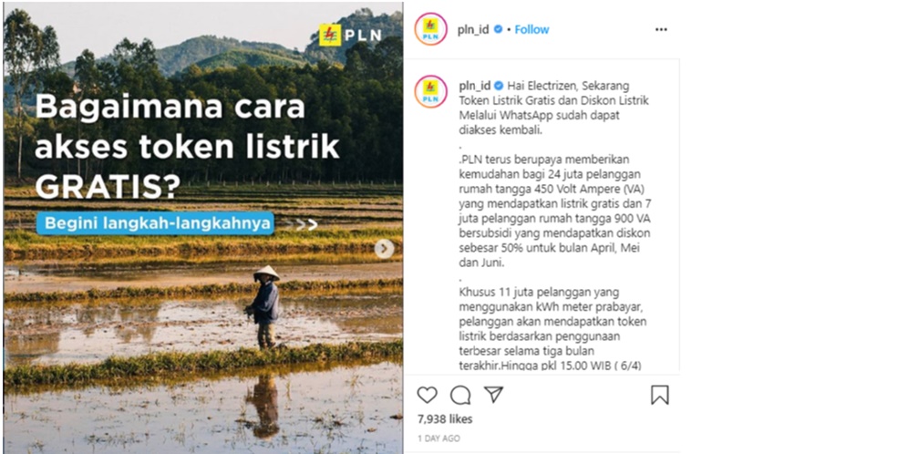 Cara Dapat Token Listrik Gratis Selama Pandemi