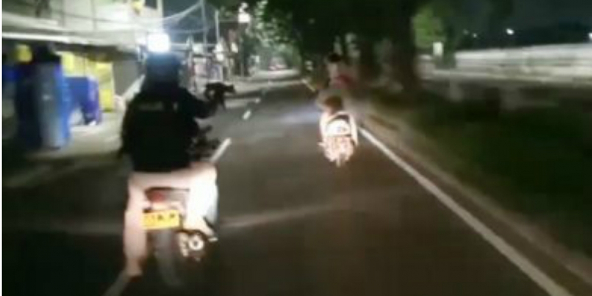 Viral Video Polisi And Begal Kejar Kejaran Di Cakung Ditembak Tapi Tak Juga Jatuh 1398