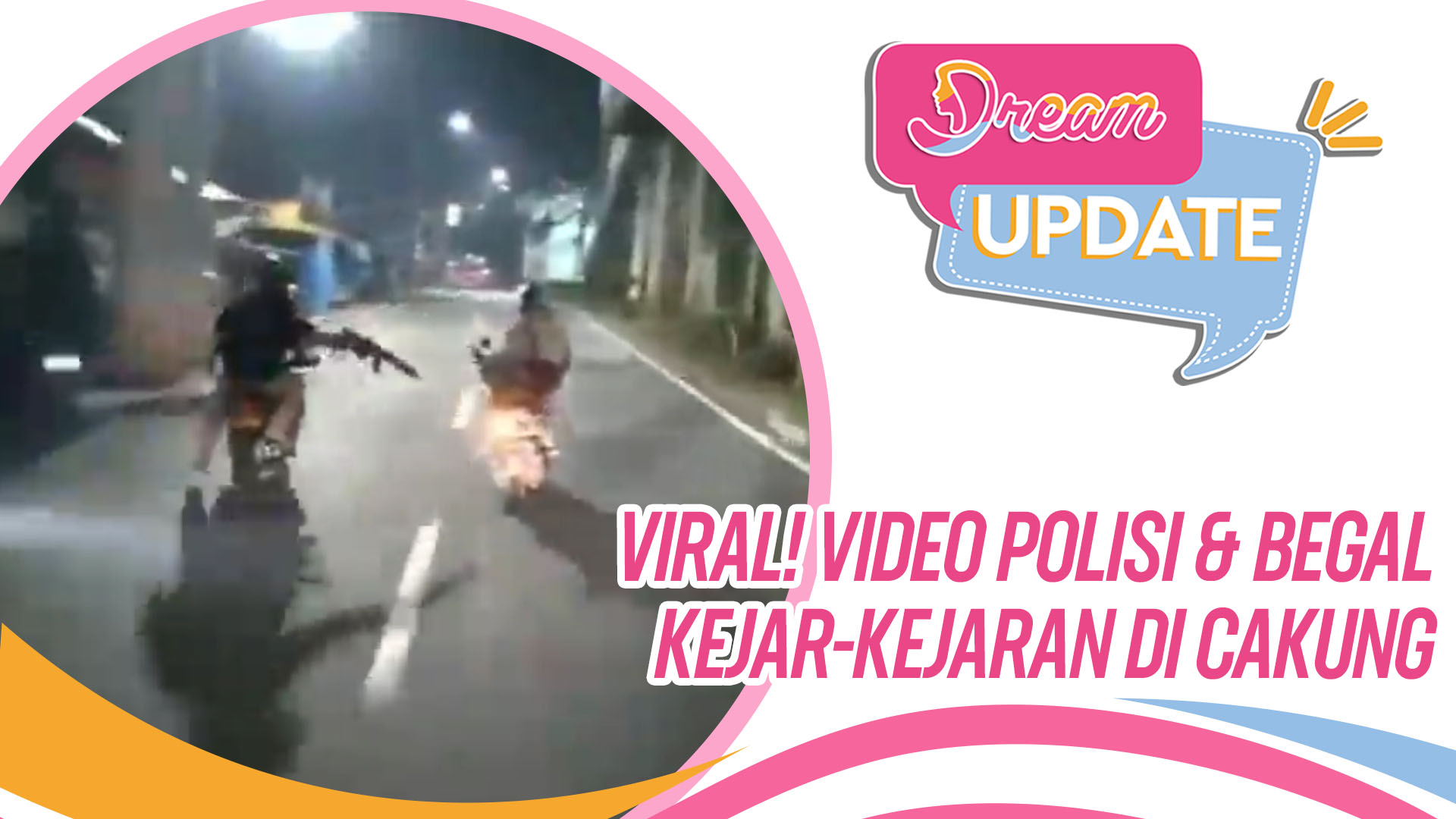 Videonya Viral, Menegangkan! Aksi Polisi Kejar Begal di Cakung