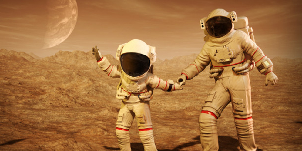 Ilmuwan Temukan Lokasi Aman untuk Tinggal di Mars