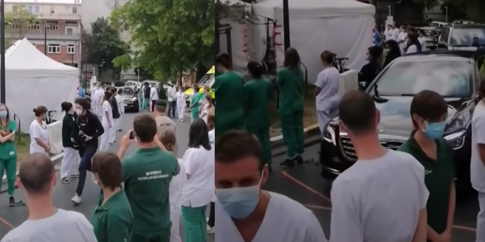 Kecewa Penanganan Covid-19, Petugas Medis Punggungi PM Belgia Saat Kunjungi RS