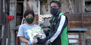 Ribuan Keluarga Terbantu, Jakarta Care Line Tetap Tebar Kebahagian Saat Lebaran