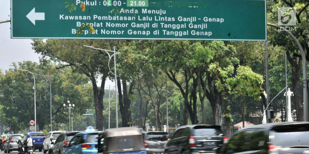 Sepeda Motor Kena Aturan Genap-Ganjil Selama PSBB Transisi DKI Jakarta