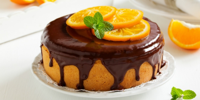 Resep Cake Orange Choco Viral Hanya Pakai 3 Bahan