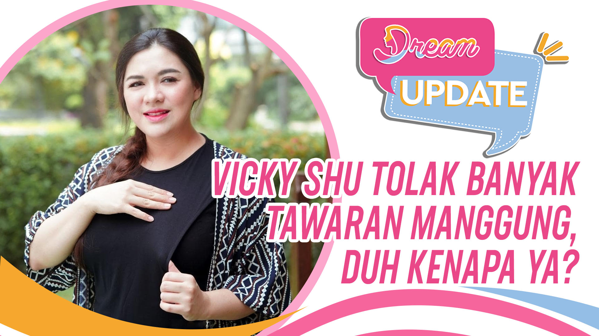 Vicky Shu Tolak Banyak Tawaran Manggung, Duh Kenapa Ya?