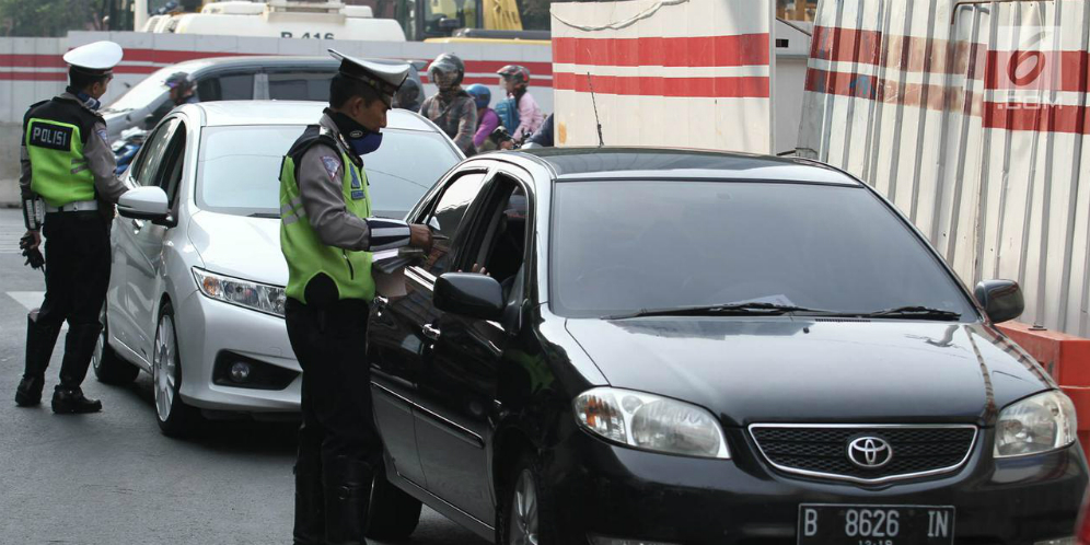 Tilang Ganjil Genap di Jakarta Berlaku Lagi, Kemacetan Turun 40%