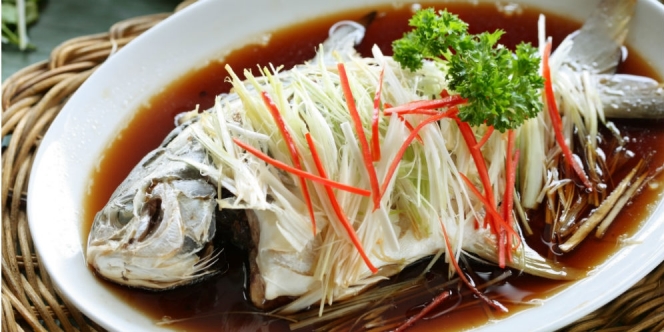 Ikan Kukus Saus Tiram, Hidangan Nikmat untuk Diet