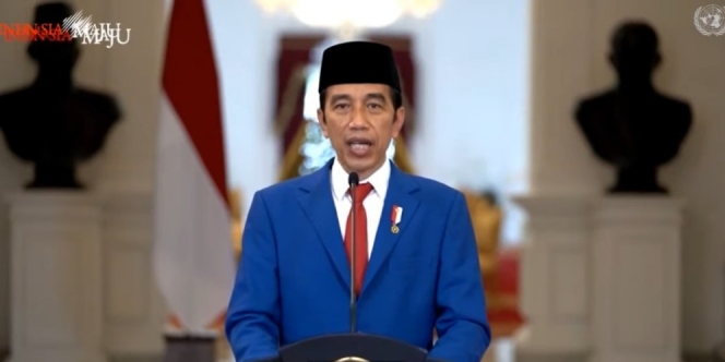 Jokowi Pidato Perdana di Sidang Umum PBB, Gunakan Bahasa Indonesia