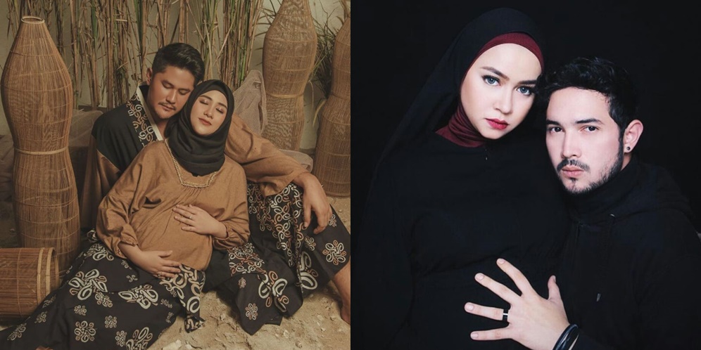 10 Gaya Maternity Selebritis, Tetap Anggun dalam Balutan Hijab