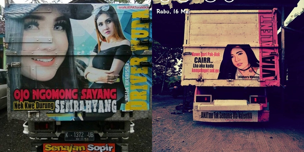 7 Potret Pedangdut Cantik di Bak Truk dan Quote Kocaknya, Bikin Ngakak!