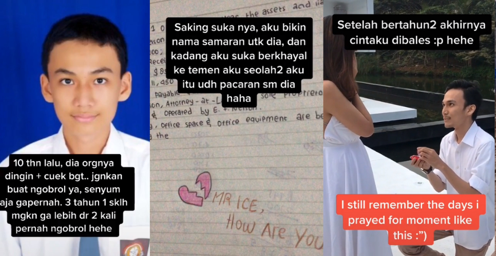 Viral Kisah Wanita Perjuangkan Cinta Sejak SMA, Endingnya Bikin Netizen Mewek
