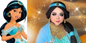 10 Potret Kekeyi Bergaya ala Princess Jasmine di film Aladdin, Bikin Pangling!