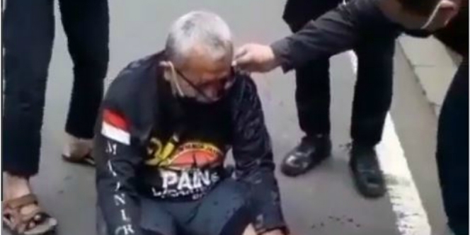 Detik-detik Pelaku Begal Sepeda Kolonel Marinir Ditangkap