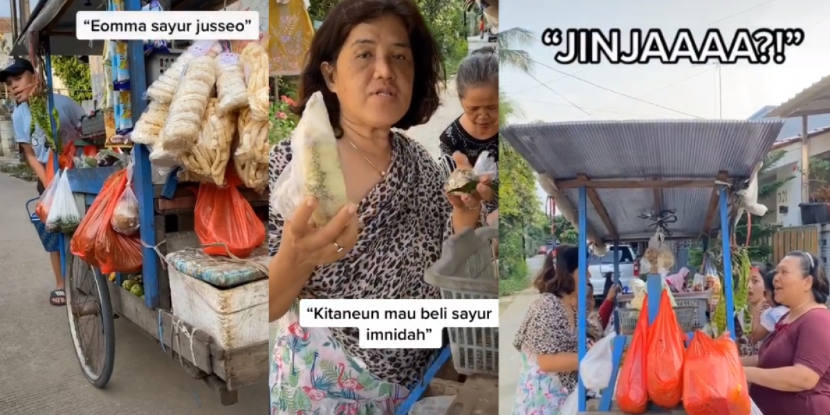 Ngakak Ibu Ibu Kompleks Belanja Sayur Ala Drama Korea Dengan Kearifan