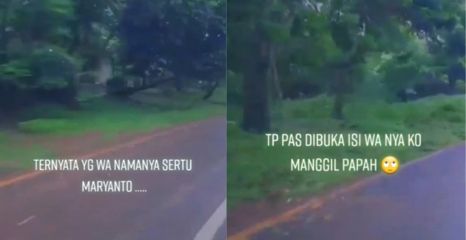 Tertulis Sertu Maryanto Saat WA Dicek