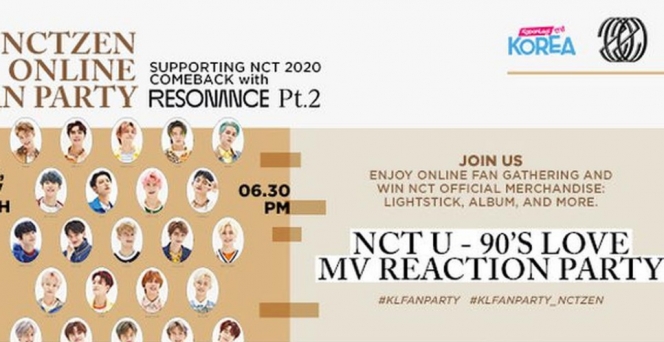Serunya NCTZEN ONLINE FAN PARTY Dukung Comeback NCT 2020-RESONANCE Pt.2.