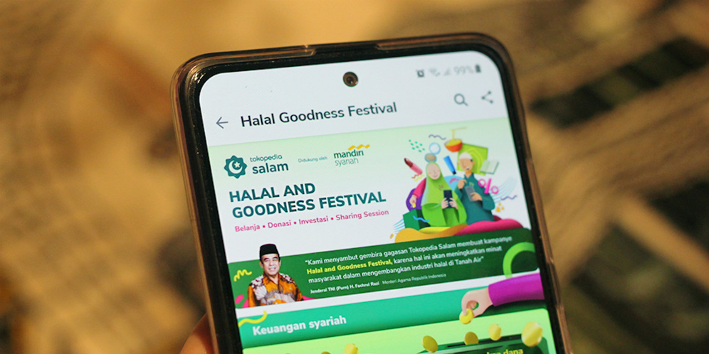 Tokopedia Gelar `Halal and Goodness Festival`