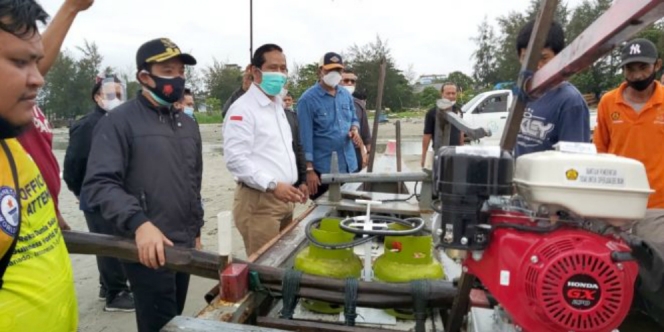 Nelayan Kota Bengkulu Terima Alat Konversi BBM ke BBG