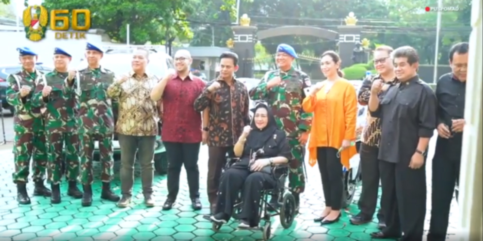 Rachmawati Soekarno Hibahkan Mobil dan Motor ke Puspom TNI AD