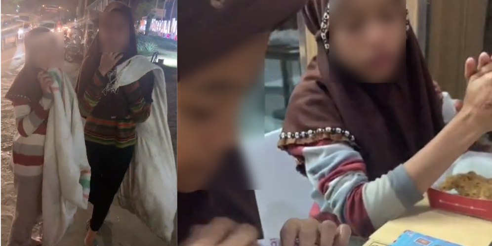 Wanita Traktir 4 Bocah Pemulung di Resto Bikin Mewek