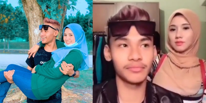 Pemuda Gendong Mesra Gadis Cantik di TikTok