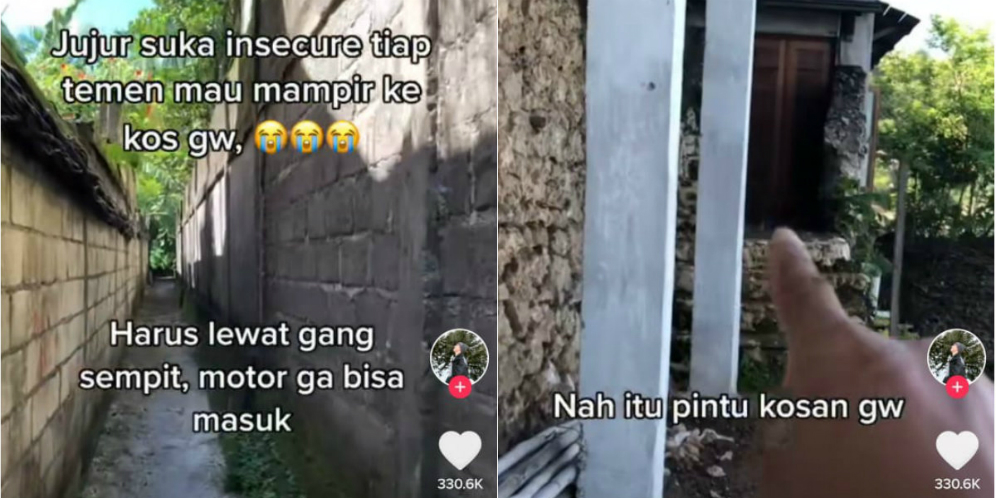 Viral Tempat Kos di Gang Sempit, Isi Kamarnya Seperti Hotel Berbintang