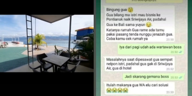 Ngaku ke Pontianak Naik Sriwijaya Air, Ternyata ke Bali dengan Selingkuhan