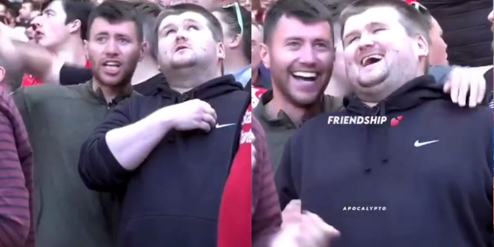 Teman Sejati! Fans Liverpool Ceritakan Pertandingan Bola untuk Sahabat Tunanetra