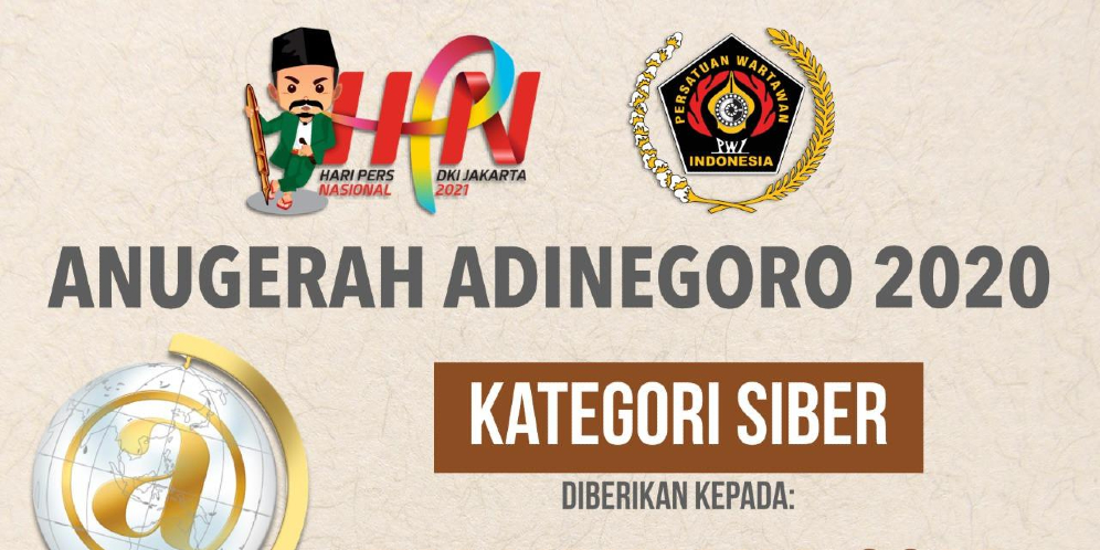 Jurnalis Liputan6.com Raih Anugerah Adinegoro 2020