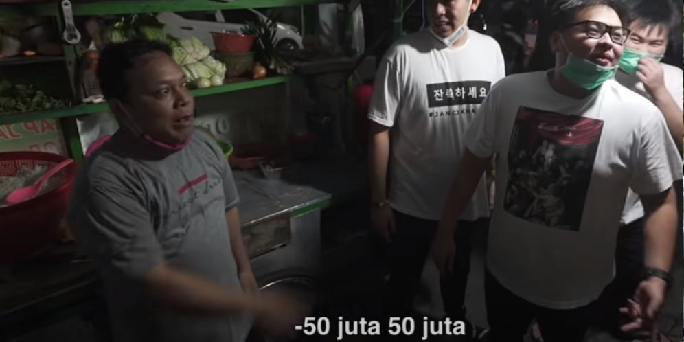 Viral Crazy Rich Surabaya Rebutan Borong Nasi Goreng Emperan Seharga Rp50 Juta