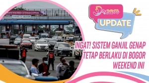 INGAT! Sistem Ganjil Genap Tetap Berlaku di Bogor Weekend Ini 