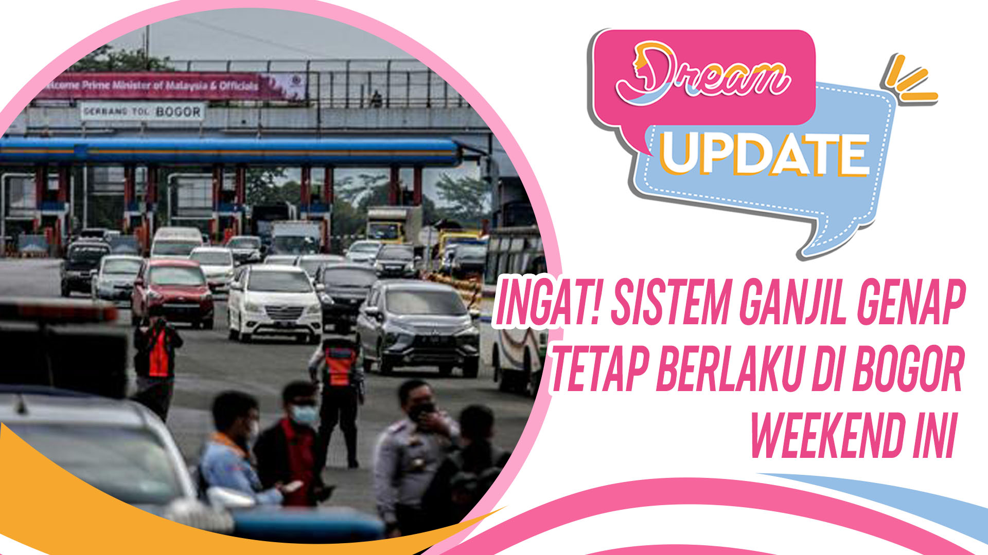 INGAT! Sistem Ganjil Genap Tetap Berlaku di Bogor Weekend Ini