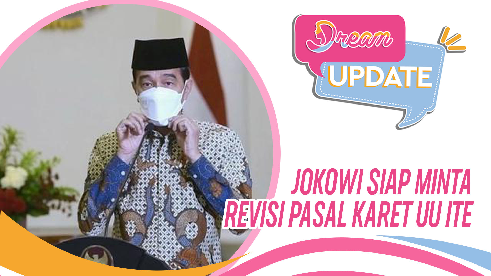 Jokowi Siap Minta Revisi Pasal Karet UU ITE