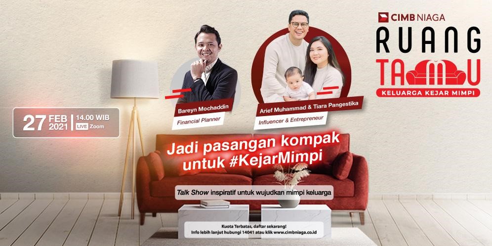 Pasangan Kompak Arief Muhammad & Tiara Pangestika Bagi Tips Mengejar Mimpi