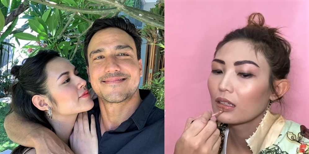 10 Aksi Suami Dandani Istri Seleb, Hamish Daud Cocok jadi MUA