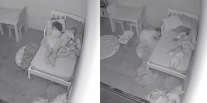 Rekaman CCTV Detik-Detik Kaki Anak Kecil Ditarik Makhluk Halus di Bawah Kasur