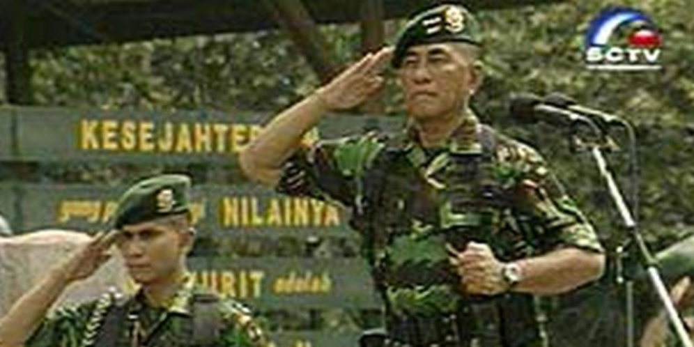 Potret Gagah Jenderal TNI Menantu Mantan Wapres Try Sutrisno